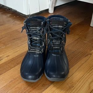 Sperry duck boots!